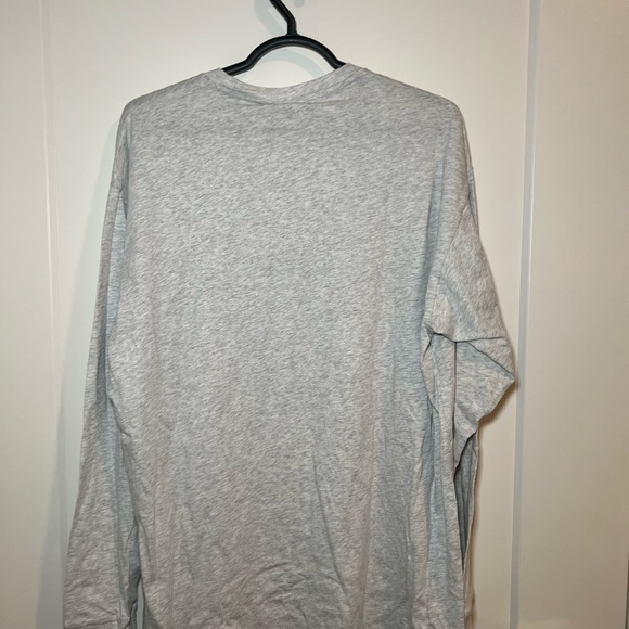 NWT VS Pink - long sleeve campus tee - rainbow sequin - XL - Picture 6 of 7